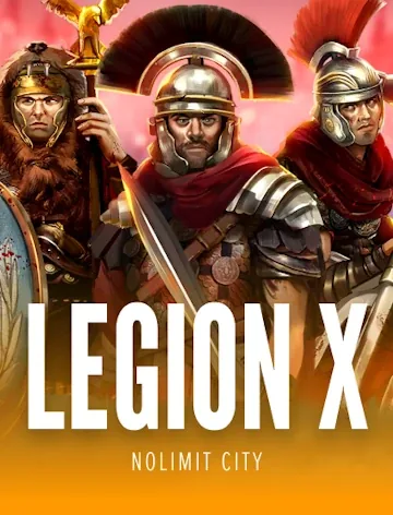 Legion X by Nolimit City, 96.0% RTP, playable at Winner Casino