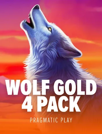 Wolf Gold 4-Pack by Pragmatic Play, 96.0% RTP, playable at Winner Casino