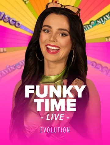Funky Time by Evolution, 95.9% RTP, playable at Winner Casino