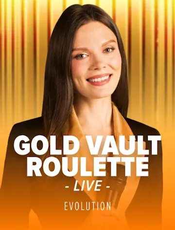 Gold Vault Roulette by Evolution, 97.3% RTP, playable at Winner Casino