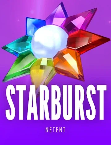 Starburst by NetEnt, 96.1% RTP, playable at Winner Casino